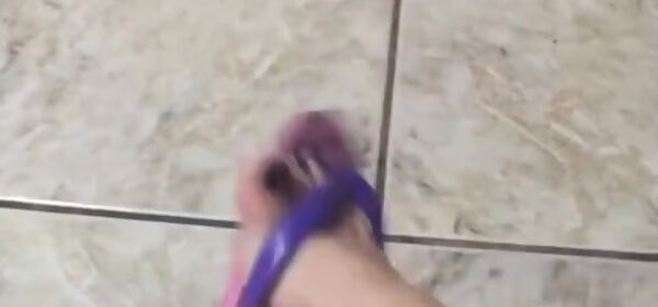 brazilian,flip flop,flip flops,hanging,kink,pink,preview,soles,solo female,toes,