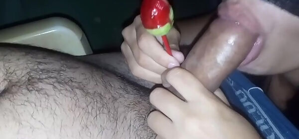 amateur,blowjob,candy,couples,cum in mouth,cumshot,exclusive,funny,handjob,homemade blowjob,latina,milf,reality,sucking,swallow,